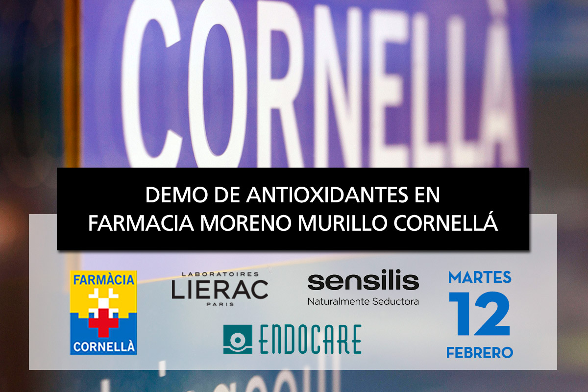 Demo antioxidantes Farmacia Moreno Murillo Cornellá
